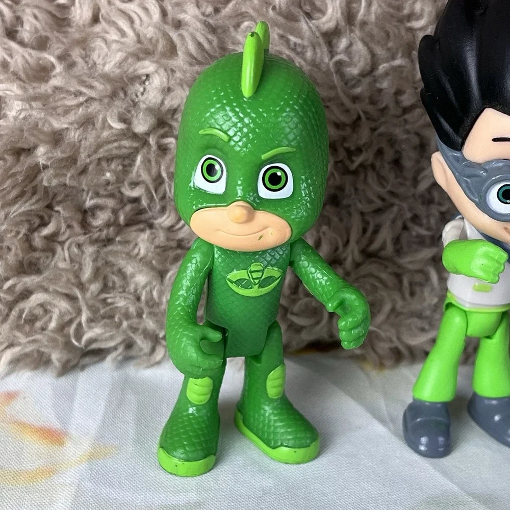 PJ Masks Toy Action Figures Green Gekko Howler Wolfy Wolfie Romeo Villains Lot